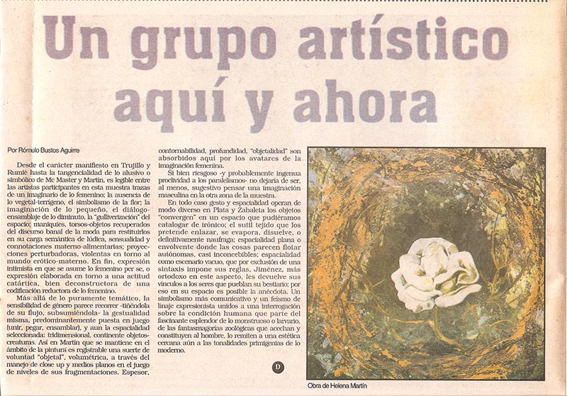 articulo de prensa grupo Aquí